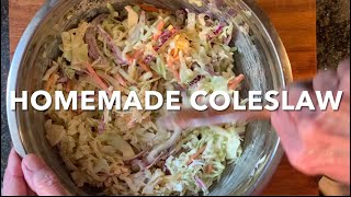 HOW TO MAKE THE BEST COLESLAW