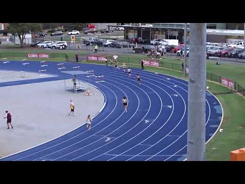 400m Hurdles U13, U16, U20 & Open Women, Carlee Beattie Shield, QSAC, Brisbane 13/12/2019