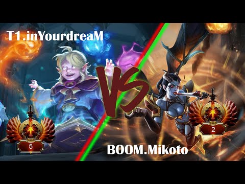 Dota 2 Pro Replay | Midlane | Queen of Pain [Mikoto] Vs Invoker [inYourdreaM] | ~8474mmr | 7.25