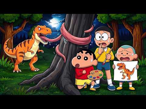 Nobita, Shinchan & Masao Drawings Become REAL  😱
