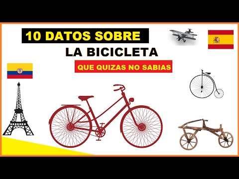 10 DATOS CURIOSOS SOBRE LA BICICLETA| LA BICICLETA MÁS CARA │Consejos de Ciclismo Video