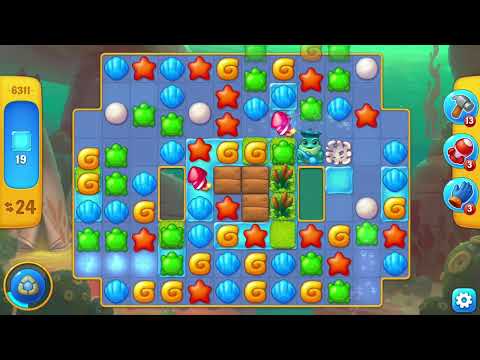 [FISHDOM Walkthrough] Level 6311 (Qua màn - Fishdom)