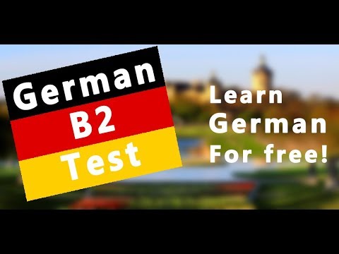 Learn German B2 Test