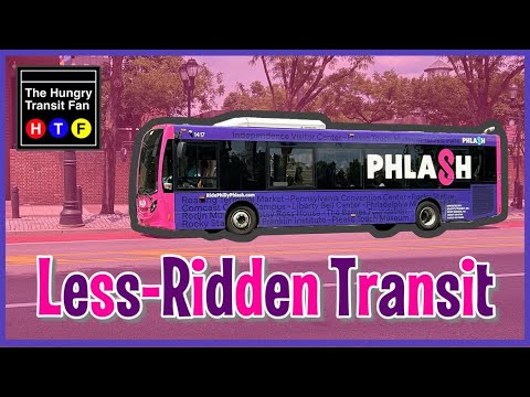 The Philly PHLASH Bus: Less-Ridden Transit #1 (Reupload for video quality)