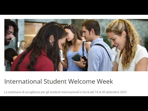 International Student Welcome Week
