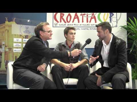 Nicolas NADEAU Interview JGP Zagreb 2015