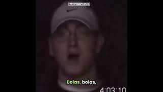 YOU NEVER TOUCH MY BALLS. 🏈🏀🤣 #eminem #slimshady