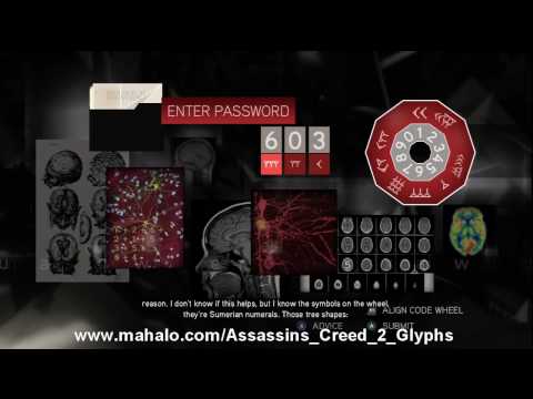 Assassin's Creed 2 Walkthrough - Glyph Puzzle #18 HD