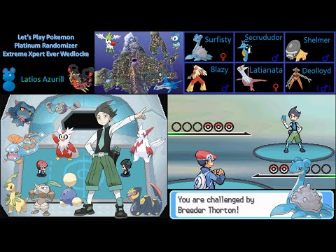 Pokemon Platinum Randomizer Extreme Xpert Ever Wedlocke:  Part 40 - Renting The Challenge
