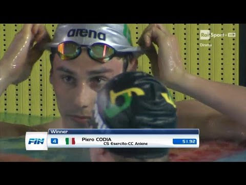 05-04-2017 pom. 100 Farfalla M Finale A Codia Piero 51,92 Campionato Italiano Assoluto 2017 v.50