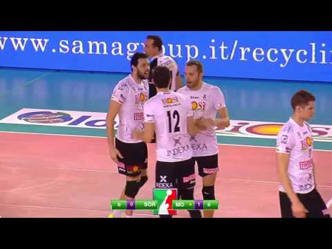 Superlega A1: Highlights Sora-Modena 0-3