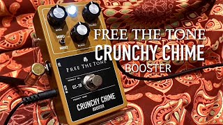 Video thumbnail for FREE THE TONE / CC-1B CRUNCHY CHIME BOOSTER by K Sakuma