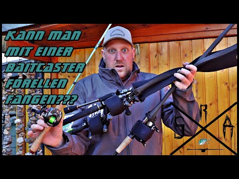 Kann man mit einer Baitcaster Forellen fangen❓‼️