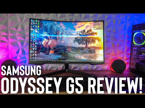三星奧德賽 G5 評測！最佳預算 1440p 顯示器之一？ (Samsung Odyssey G5 Review! One of the Best Budget 1440p Monitors?!)