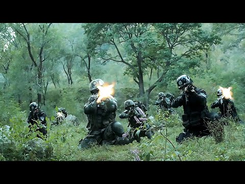 The special forces chased the terrorists, but counterattacked by heavy weapons!