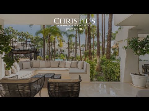 Beautifully renovated three bedroom garden apartment in Puente Romano, Marbella