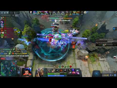 DotaMajor kIEV VP VS VG.J DARKSEER 5 MAN VACCUM GAMEPLAY