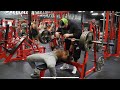 Heavy Volume on Bench Press | Mike Rashid & Big Boy