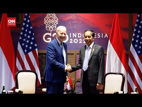 Momen Pertemuan Jokowi Biden Jelang KTT G20 Bali