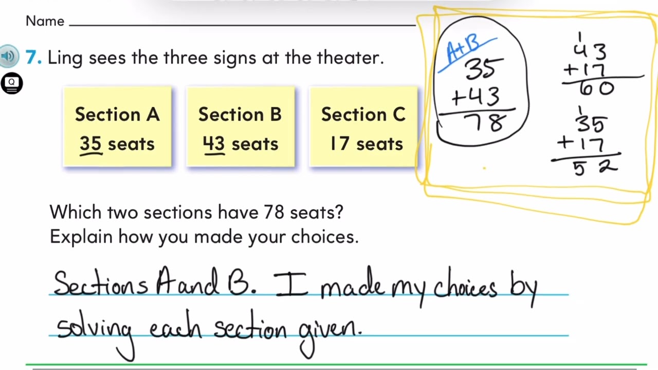 2nd Grade GoMath Chapter 4 Review