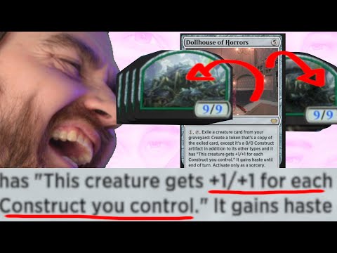 SCUTE SWARM + DOLLHOUSE IS ABSOLUTELY OP! FREE RANK! WIZARDS!??? Dollhouse Standard MTG Arena ICV