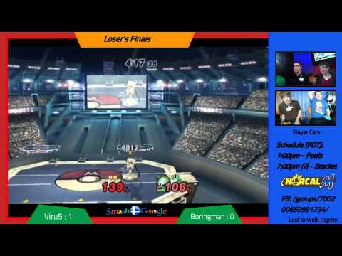 ViRu5 (R.O.B.) vs BoringMan (Meta Knight), Losers Finals, S@G, Project M, 8-9-2014