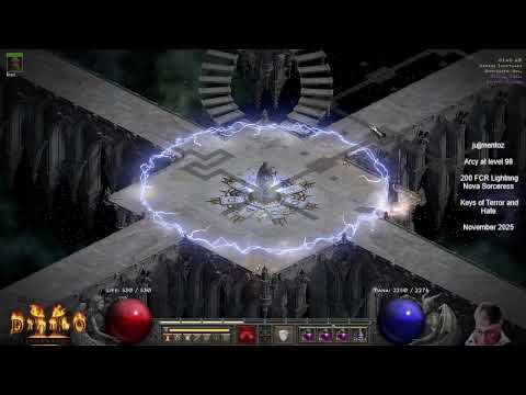 Arcy at Level 98 - Lightning nova 200 FCR sorceress