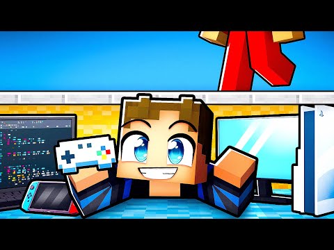 Bygger et HEMMELIGT GAMING RUM i en Kælder i Minecraft!