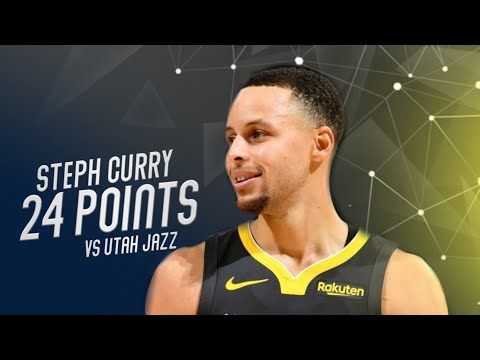 Stephen Curry - Full Highlights - 24 Points Vs Utah Jazz °