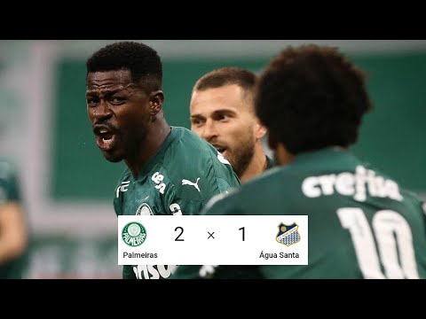 Palmeiras 2 x 1 Água Santa-Melhores momentos Campeonato Paulista 2020