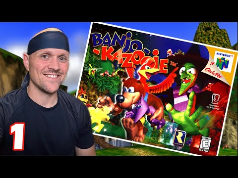 Banjo-Kazooie (N64) | Blind Retro Playthrough - Part 1