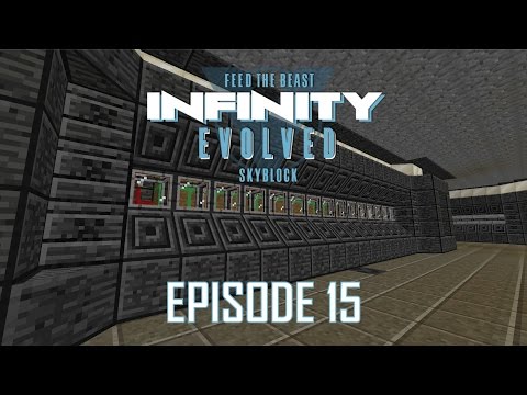 FTB Infinity Evolved Skyblock - 15 - CRAFTING MADNESS [EXPERT MODE]