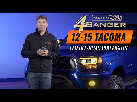 2012 - 2015 Toyota Tacoma Morimoto 4Banger Fog Light & A-Pillar Install | Headlight Revolution