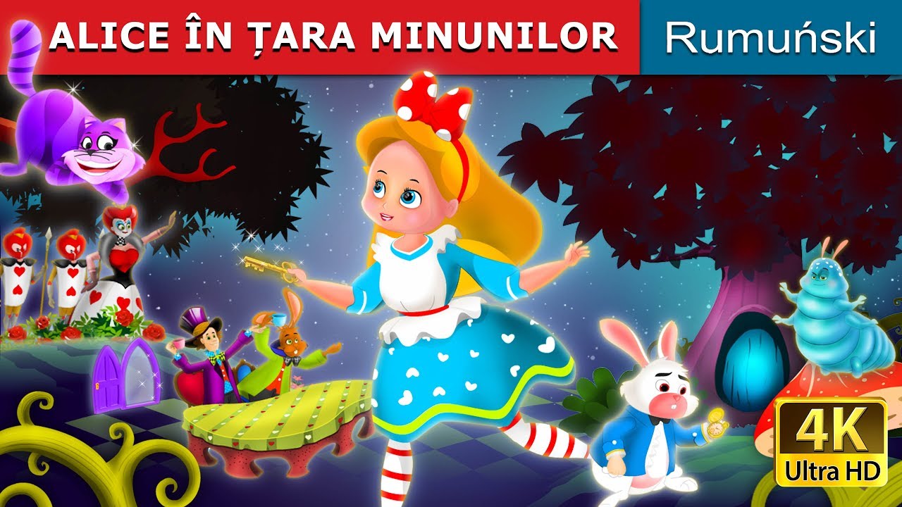 ALICE ÎN ?ARA MINUNILOR | Alice in Wonderland in Romana | Romanian Fairy Tales