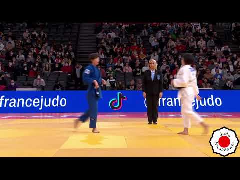 Wakana Koga vs. Natsumi Tsunoda - U48 Womens Judo Grand Slam Paris 2022