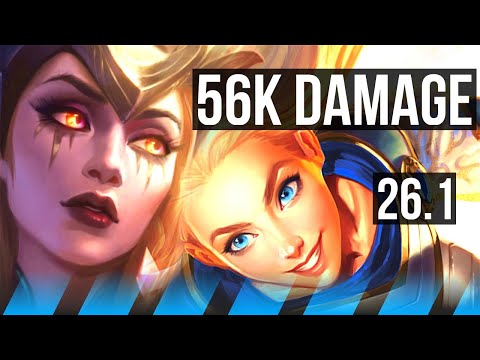 LEBLANC vs LUX (MID) | 56K damage | EUW Master | 26.1