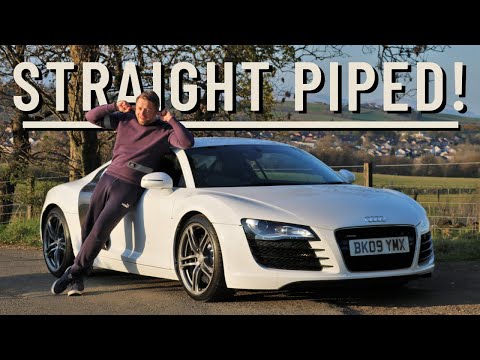 INSANE Exhaust Upgrade! Modifying my Audi R8 ** rev 9 madness**