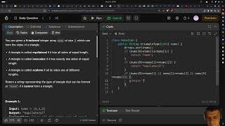 Leetcode 3024. Type of Triangle