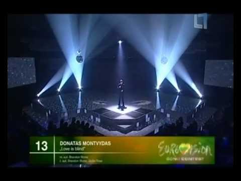 Eurovision 2012 Lithuania. Donny Montell - 