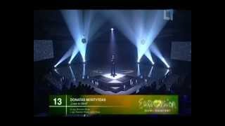 Eurovision 2012 Lithuania. Donny Montell - 