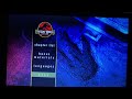 Opening To The Lost World Jurassic Park 2000 DVD