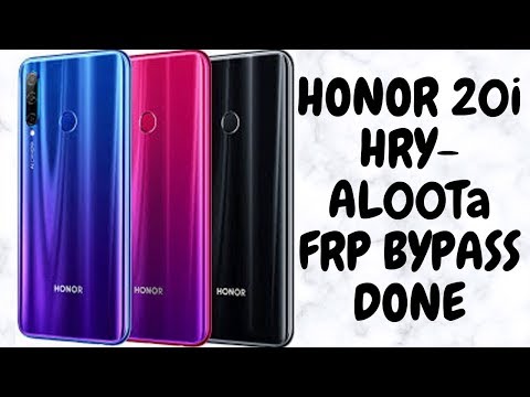 HONOR 20i HRY-AL00Ta android 9 pie🥧 FRP bypass Done very easy method