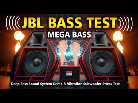JBL MEGA BASS TEST – Deep Bass Sound System Demo & Vibration Subwoofer Stress Test