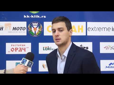 Izjave nakon utakmice KK Klik - KK Zdravlje Leskovac