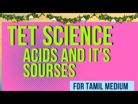 TET Science Acids