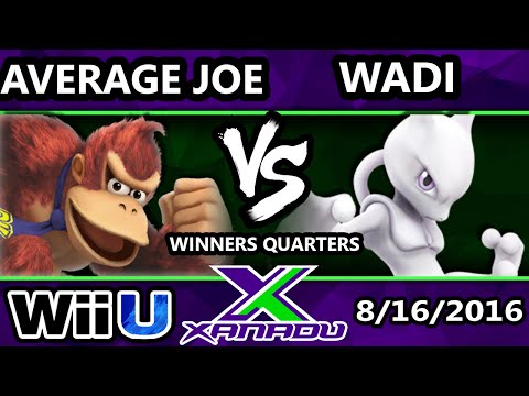 S@X 163 - WaDi (Mewtwo) Vs. DCe | Average Joe (Donkey Kong) Winners Quarters - Smash Wii U - Smash 4