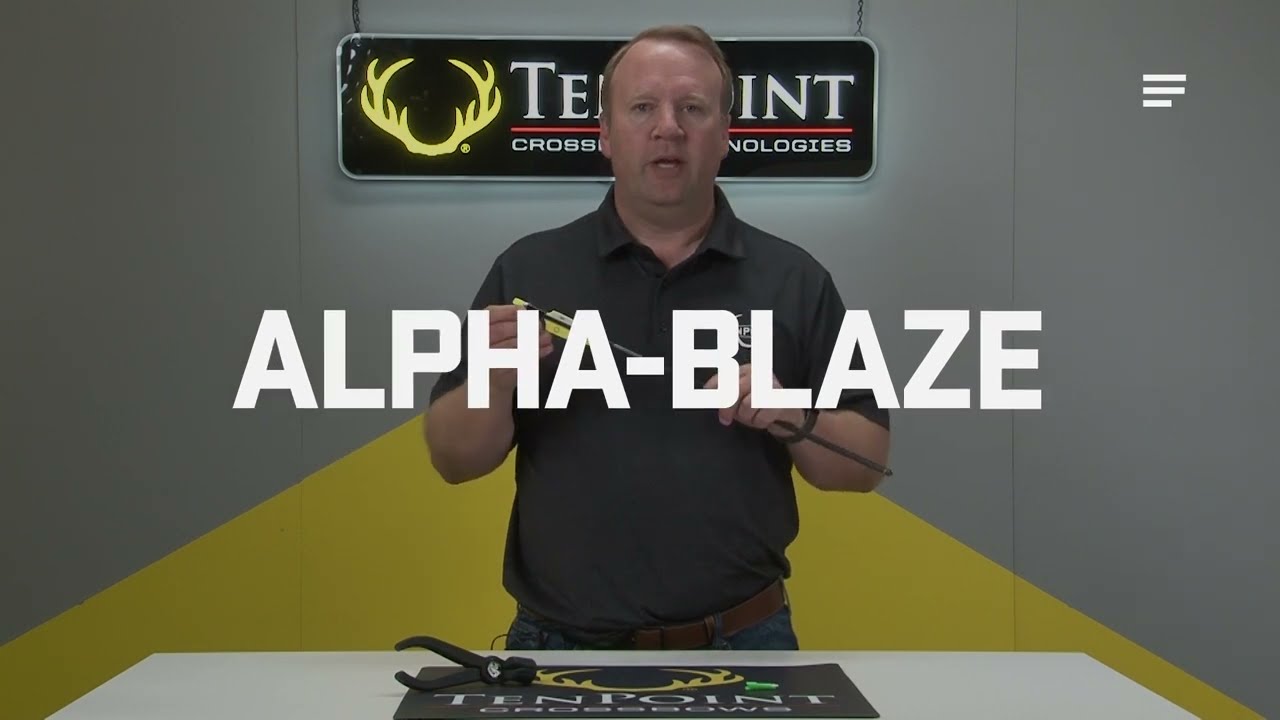 <h6>How to Install the TenPoint Alpha-Blaze Lighted Nock</h6>