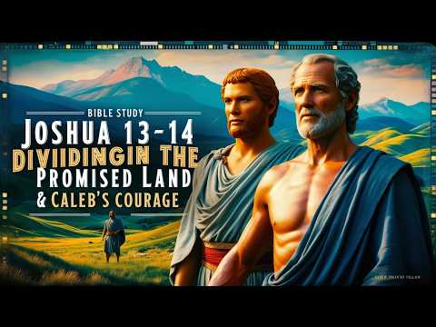 Joshua 13-14: Dividing the Promised Land & Caleb’s Courage | Bible Study