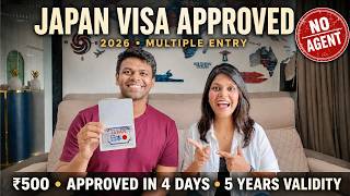 Japan Visa in 4 Days, ₹500, No Agent — Complete Guide for Indians 2026