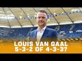 "Misschien het systeem handhaven, maar de spelers willen 4-3-3" | Interview Louis van Gaal